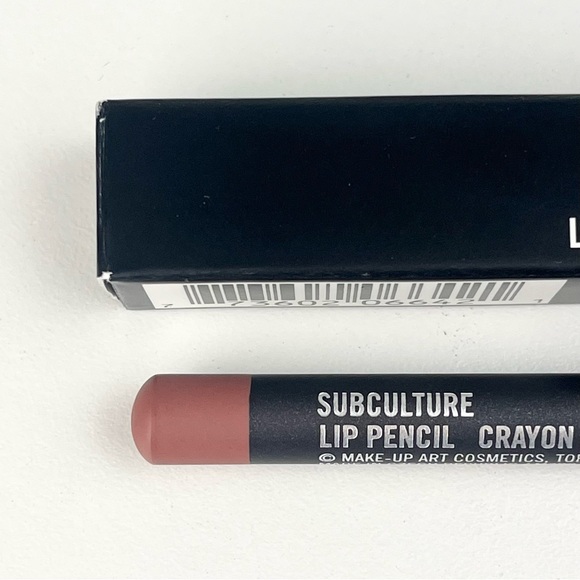 BNIB MAC COSMETICS Lip Pencil in Subculture Full Size Makeup Beauty Routine Ulta - Picture 4 of 8